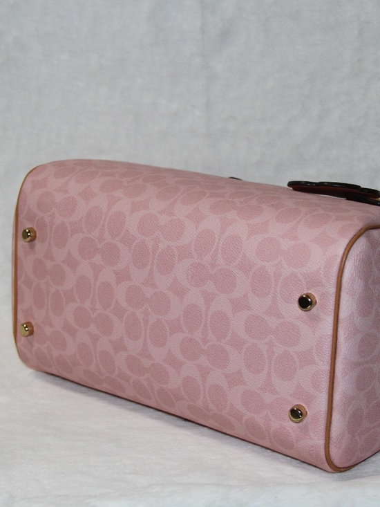 NWT Coach Large Rowan Powder Pink Purse - Picture 5 of 7